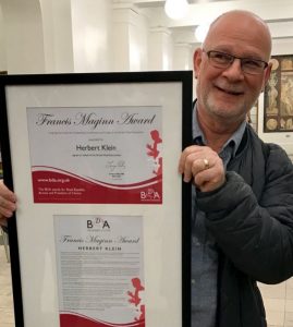 Herbert Klein has won Mental Health BDA award