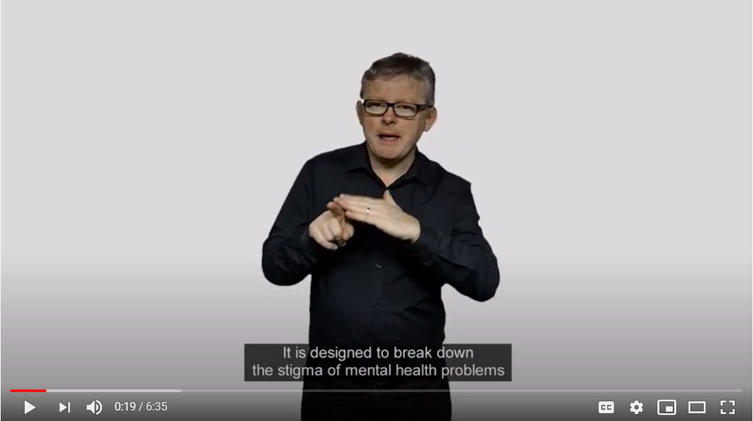 Mental Health video resources in Scotland